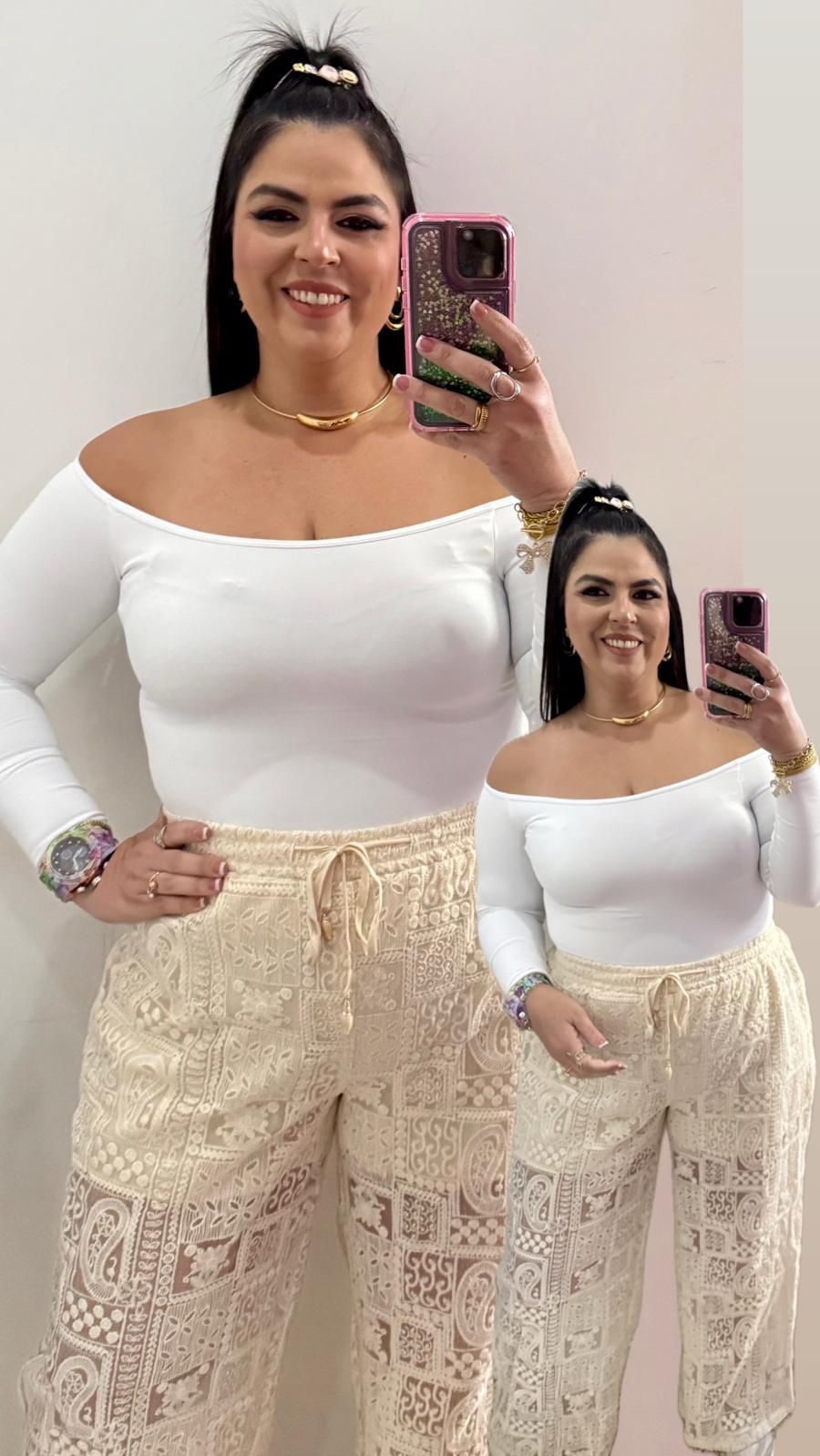 Pantalón Crochet Luxe