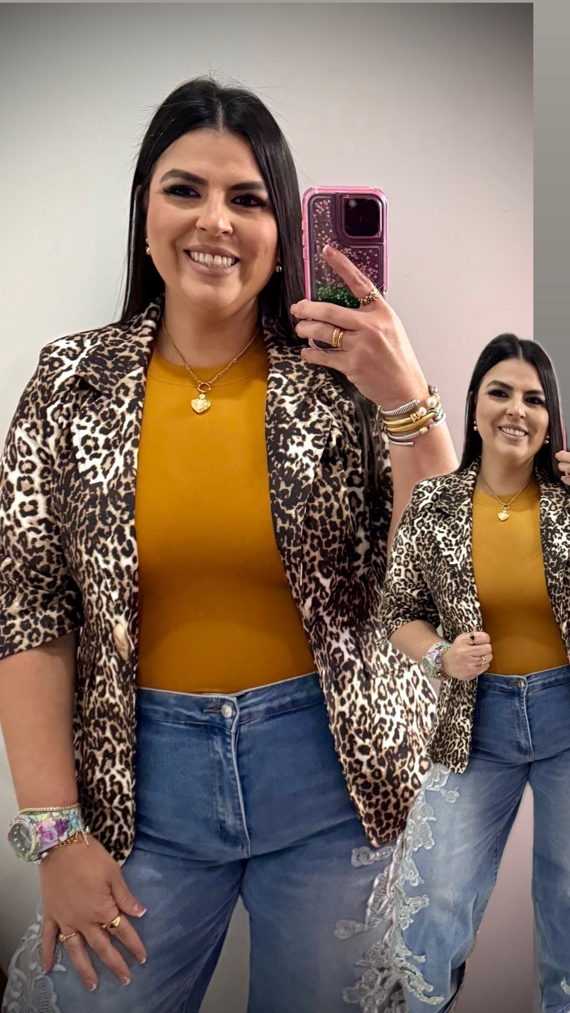 Cardigan Animal Print