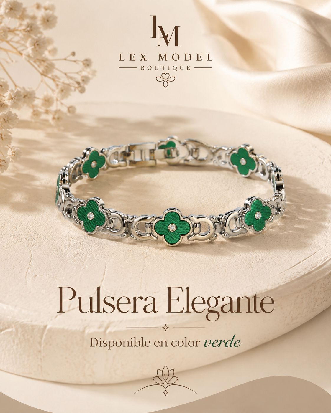 Pulsera Clover Chic