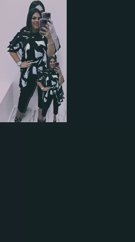 Blusa Flowy Abstract